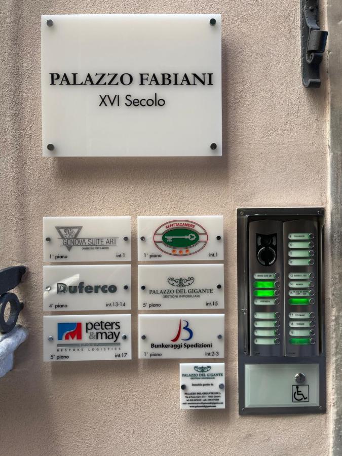 Genova Suite Art Eksteriør bilde
